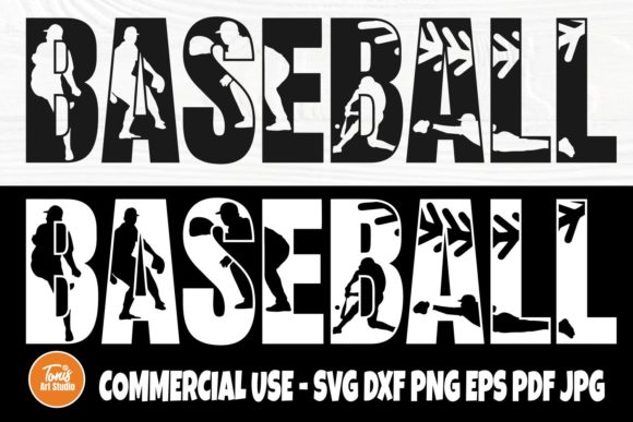 Baseball SVG Cut File for Crafts & Graphics