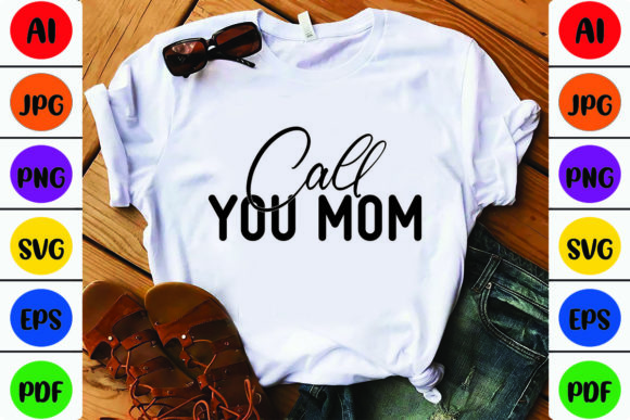 Call You Mom: Graphics for Crafts Branding