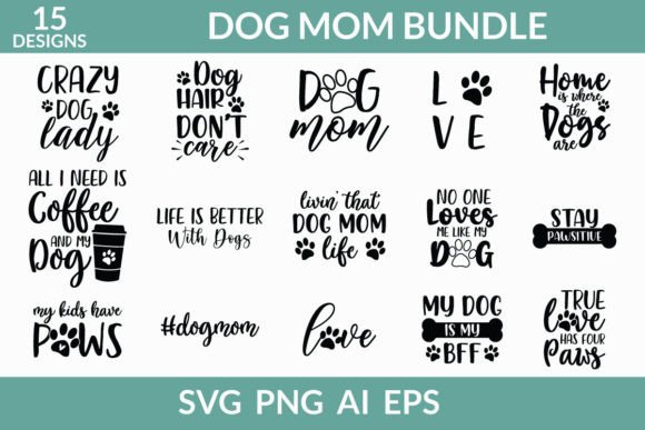 Dog Mom Bundle: Crafts & Graphics Review