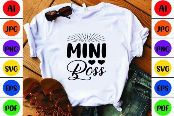 Mini Boss: Graphics for Crafts and Branding