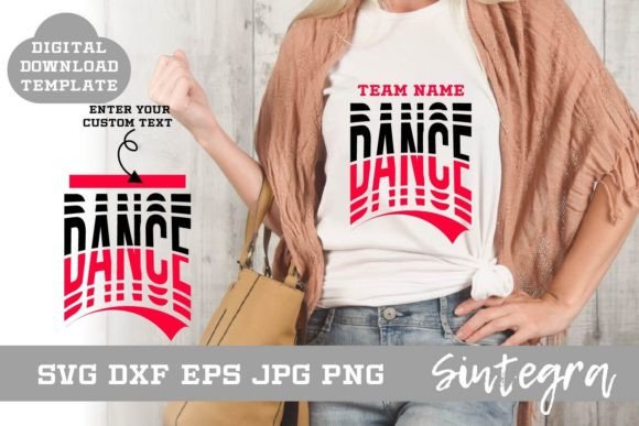 Review: Dance SVG Shirt Template Design 001 for Embroidery