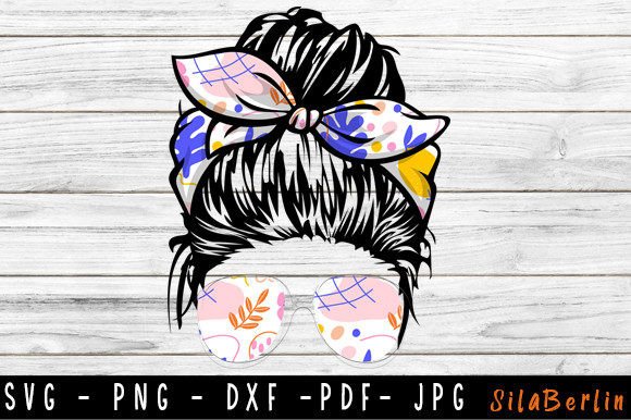 Skull Mom Graphics for Crafts