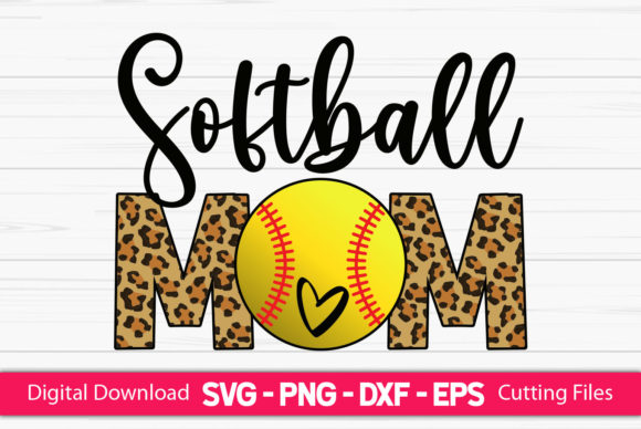 Softball Mom Sublimation: Graphics for Crafts